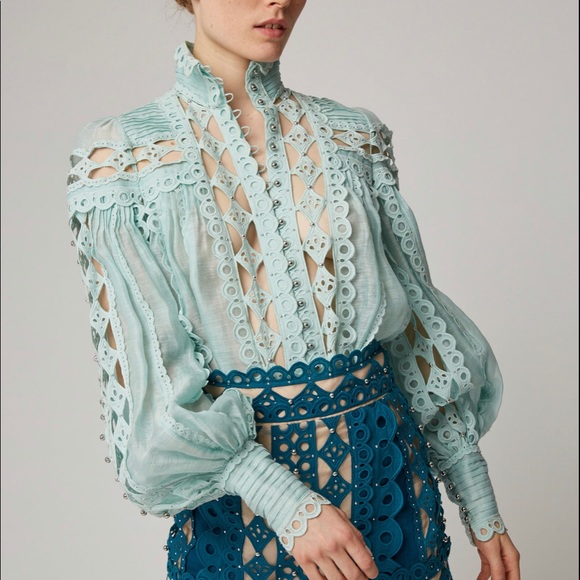 (FOUND!) ISO Zimmermann Moncur Studded Blouse Sz 0 - Picture 1 of 1